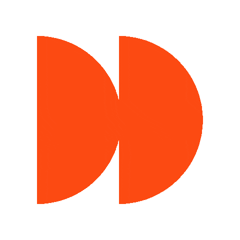 Design Orange Sticker