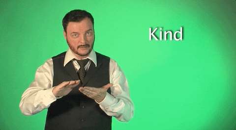sign language kind GIF by Sign with Robert