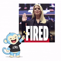 Blue Monkey Trump GIF by Respective