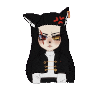 theroiyu enojada kuromi furiosa molesta Sticker