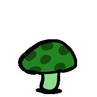 Mushroom Fungi Sticker by ehcat