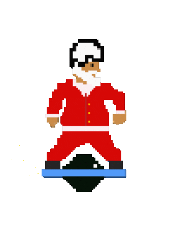 Santa Claus Sticker by Onewheel