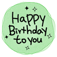 Happy Birthday To You Sticker