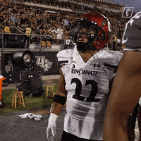 Celebrate College Football GIF by Cincinnati Bearcats