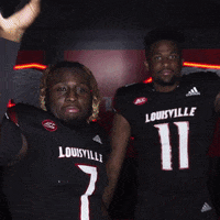 College Football Sport GIF by Louisville Cardinals