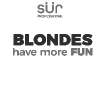 surprofessional blond sur blondes blondes have more fun Sticker