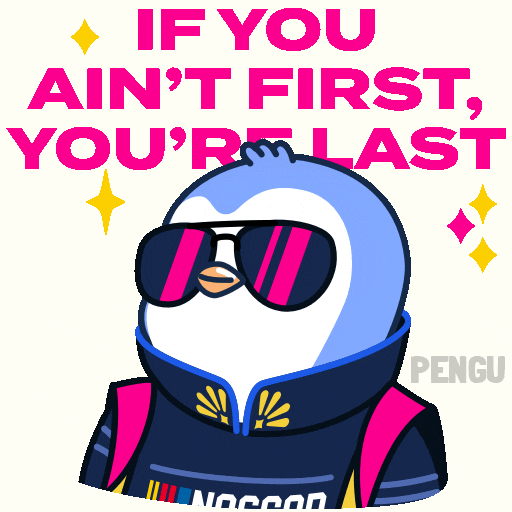 Race Driver Racing GIF by Pudgy Penguins