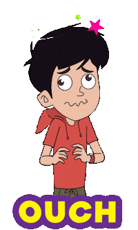 Nick Ouchies Sticker by NickIndia