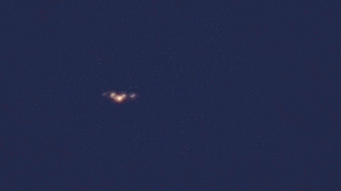 space travel GIF
