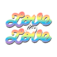 fatimadaysicuchomorales love gay lgbt queer Sticker