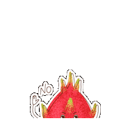 Daaridna cartoon no red nope Sticker