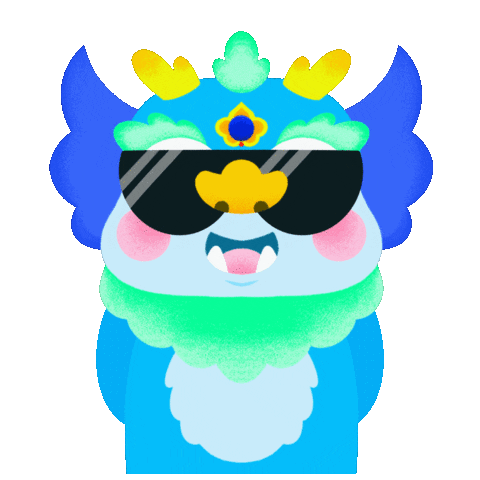 Dragon Angpow Sticker