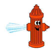 Dog Hydrant Sticker