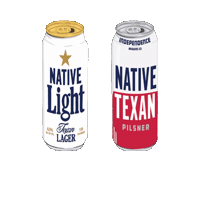 IndependenceBrewing native light native texan Sticker