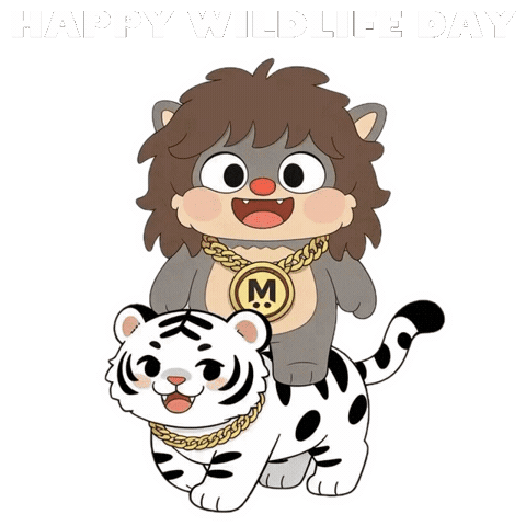 Animal Kingdom Tiger Sticker