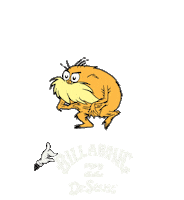 Dr Seuss Sticker by Billabong