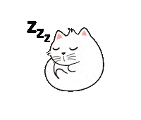Sleepy Jeanne Sticker by GentleCat