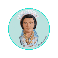 Elvis Stash Sticker by Rick Rack Textiles