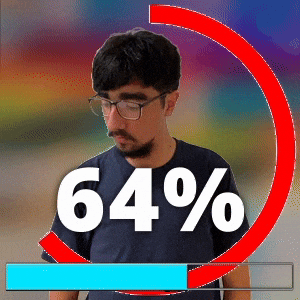64%