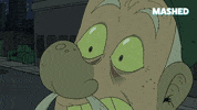 Scared Animation GIF by Mashed