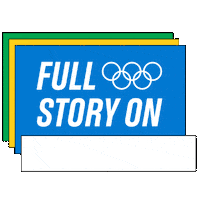 Watch Live Follow The Action Sticker by Olympics