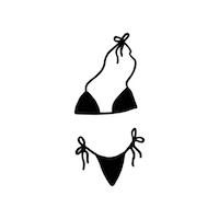 Swim Bikini Sticker