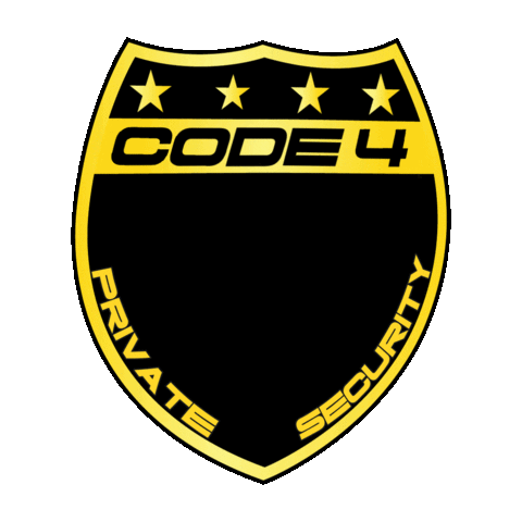 allcode4 los angeles security services security guards private security Sticker