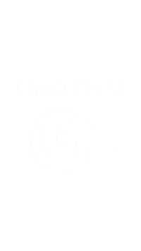 blissbridalwi bliss bliss bridal bliss wisconsin i said yes at bliss Sticker
