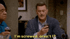 Billy Gardell Reaction GIF by CBS