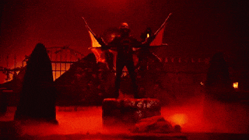 Look Up Metal Band GIF by Ghost
