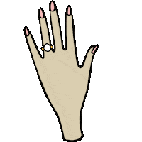 the knot yes Sticker by How He Asked