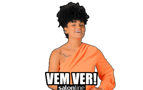 Cacheada Vem Ver Sticker by Salon Line