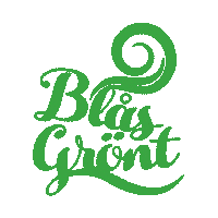 Blås Grönt Sticker by Luleå Sweden