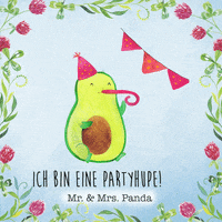 Fiesta Feliz Cumpleanos GIF by Mr. & Mrs. Panda