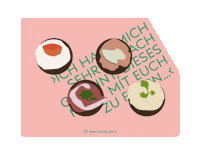 Last Supper Jesus Sticker by GODNEWS e.V.