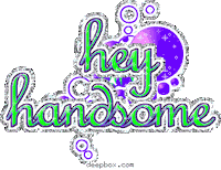 handsome STICKER
