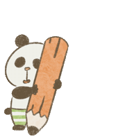 Bear Line Sticker