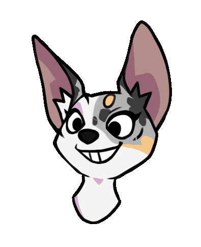Happy Dog Sticker