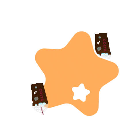 Summer Star Sticker by Costa Coffee MY