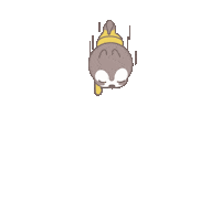 Chipmunk Going Sticker