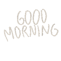 Good Morning Rainbow Sticker
