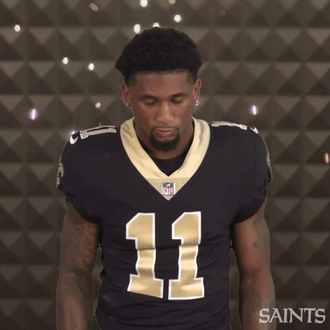 Nfl Go Saints GIF by New Orleans Saints