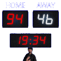 46 Away Sticker