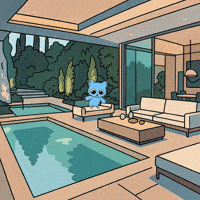 Cool Cat Momo GIF
