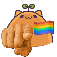 Cat You Are Gay Sticker by Castaways