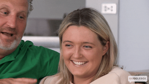 Happy Watching Tv GIF by Gogglebox Australia