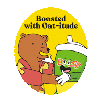 Oat Milk Smoothie Sticker by Boost Juice Bars Malaysia