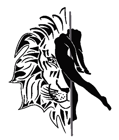 Movinglions_polefitness giphyupload lion poledance polefitness Sticker