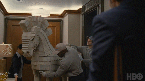 Trojan Horse Hbo GIF by SuccessionHBO