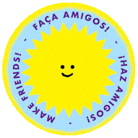 Happy Friends Sticker by The Summer Hunter